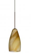 Besa Lighting 1XT-7198HN-BR - Besa Pendant Karli Bronze Honey 1x50W Halogen