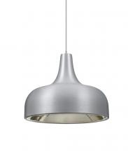 Besa Lighting 1XT-PERSIA-LED-SN - Besa, Persia Cord Pendant, Satin Nickel Finish, 1x9W LED