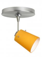 Besa Lighting 1SP-5118AM-SN - Besa Spotlight Tammi 3 Satin Nickel Apricot Matte 1x50W Halogen Mr16