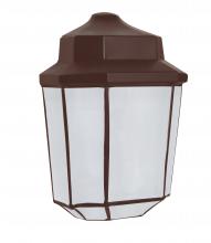 Besa Lighting 302898-FR - Costaluz 3028 Series Wall Bronze 1x75W A19