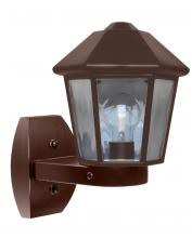 Besa Lighting 327298-WALL - Costaluz 3272 Series Wall Bronze 1x75W A19