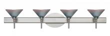 Besa Lighting 4SW-117691-SN - Besa Wall Kona Satin Nickel Bi-Color 4x40W G9