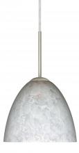 Besa Lighting B-757219-SN - Besa Sasha Pendant For Multiport Canopy Satin Nickel Carrera 1x50W Candelabra