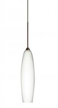 Besa Lighting X-439507-LED-BR - Besa Pendant For Multiport Canopy Zumi Bronze Opal Matte 1x5W LED