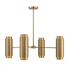 Savoy House 1-4180-8-127 - Lio 8-Light Chandelier in Noble Brass by Breegan Jane