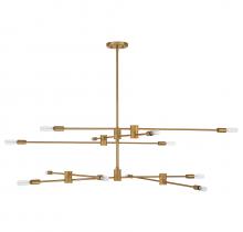 Savoy House 1-7001-12-322 - Lyrique 12-Light Chandelier in Warm Brass