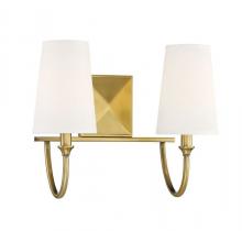 Savoy House 8-2542-2-322 - Cameron 2-Light Bathroom Vanity Light in Warm Brass