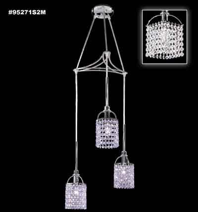 Nickel Multi Light Pendant