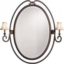 Kalco 810B - Kalco 810 Santa Barbara 2 Light Wall Mounted Mirror Features:Designed to cast a soft ambient light o