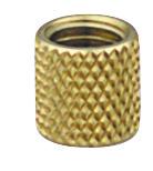 SB KNURLED COUPLING 1/4-27