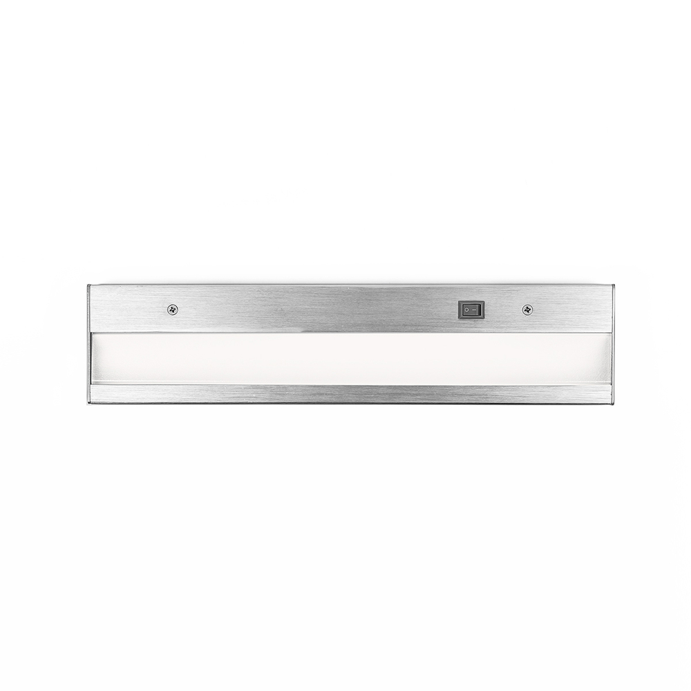 LEDme PRO 12" Energy Star 120V Light Bar 3000K Soft White in Brushed Aluminum