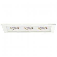 WAC US MT-316LED-WT/WT - Low Voltage Multiple Three Light Trim