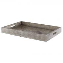 Cyan Designs 11681 - Triton Rect Tray |Smoke-L