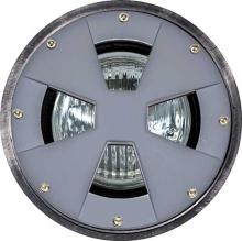 Dabmar LV307-LED6-GY-SLV - WELL LIGHT W/DRIVEOVER CVR W/ SLV 6W LED PAR36 12V