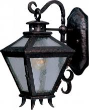 Maxim 30242CDCF - One Light Country Forge Seedy Glass Wall Lantern