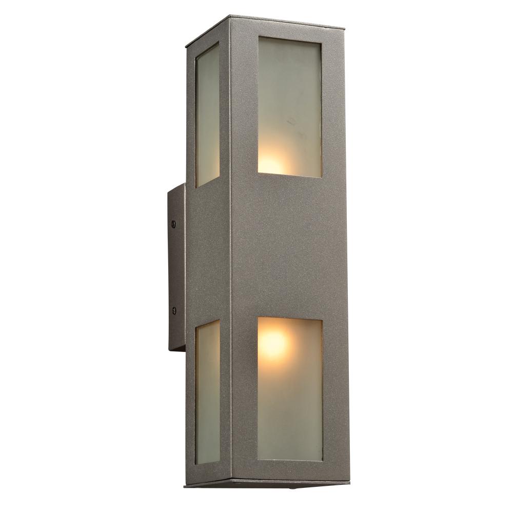 2 Light Outdoor Fixture Tessa Collection 8041BZ213GU24