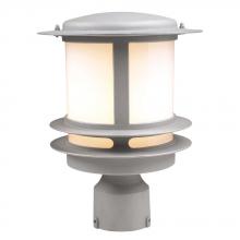 PLC Lighting 1896SL113GU24 - 1 Light Outdoor Post Light Tusk Collection 1896SL113GU24