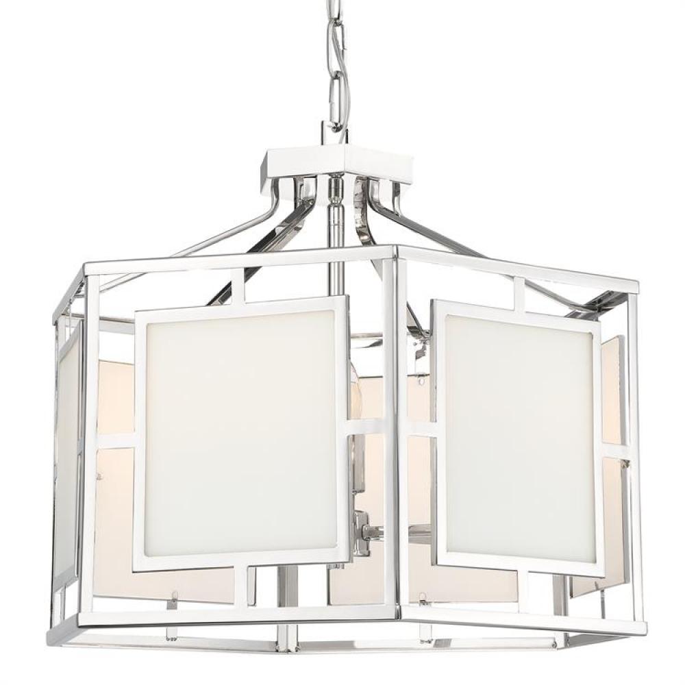 Libby Langdon For Crystorama Hillcrest 6 Light Polished Nickel Chandelier