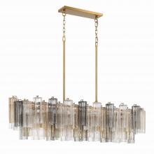 Crystorama ADD-317-AG-AU - Addis 14 Light Aged Brass Chandelier