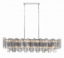 Crystorama ADD-317-CH-SM - Addis 14 Light Polished Chrome Chandelier