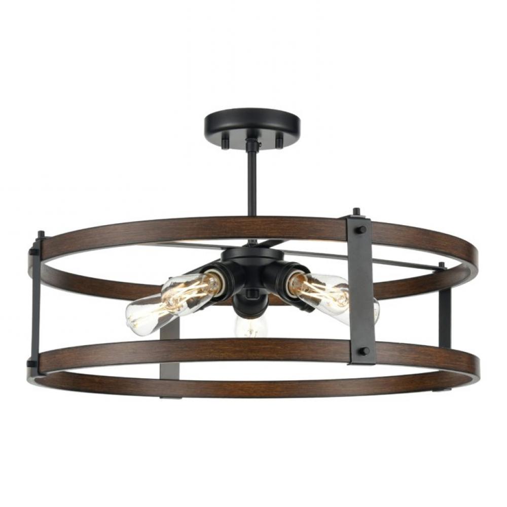 Oakhurst 5 Light Dual Mount