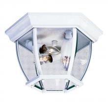 Acclaim Lighting 5602TW - Flushmount Collection Ceiling-Mount 3-Light Outdoor Textured White Light Fixture