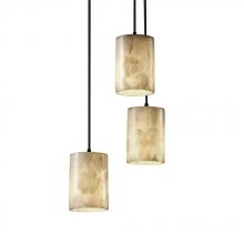 Justice Design Group ALR-8818-10-NCKL - Mini 3-Light Cluster Pendant