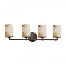 Justice Design Group ALR-8464-10-DBRZ - Bronx 4-Light Bath Bar