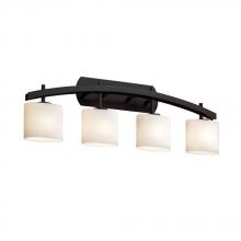 Justice Design Group FSN-8594-15-MROR-DBRZ - Archway 4-Light Bath Bar