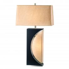 Nova 736 - Half Moon Table Lamp Dark Brown