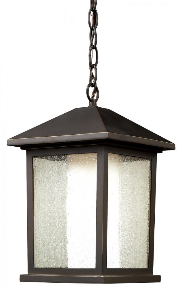 1 Light Outdoor Chain Mount Ceiling Fixture