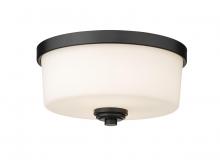  220F2-MB - 2 Light Flush Mount