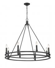 Z-Lite 4005-8MB - 8 Light Chandelier