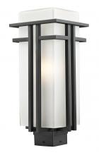 Z-Lite 549PHB-BK - 1 Light Outdoor Post Mount Fixture