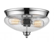 Z-Lite 722F2-CH - 2 Light Flush Mount