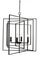 Trans Globe 10596 ROB - El Capitan 26" Pendant Style Cage Chandelier