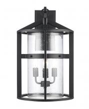 Trans Globe 51682 BK - Prado 3 - Light Outdoor Wall Sconce