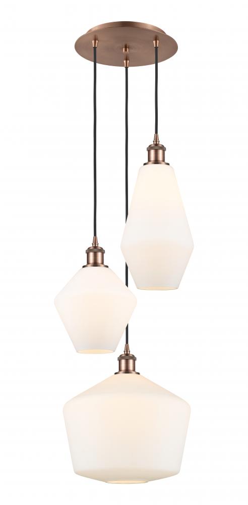 Cindyrella 3 Light 14 inch Multi-Pendant