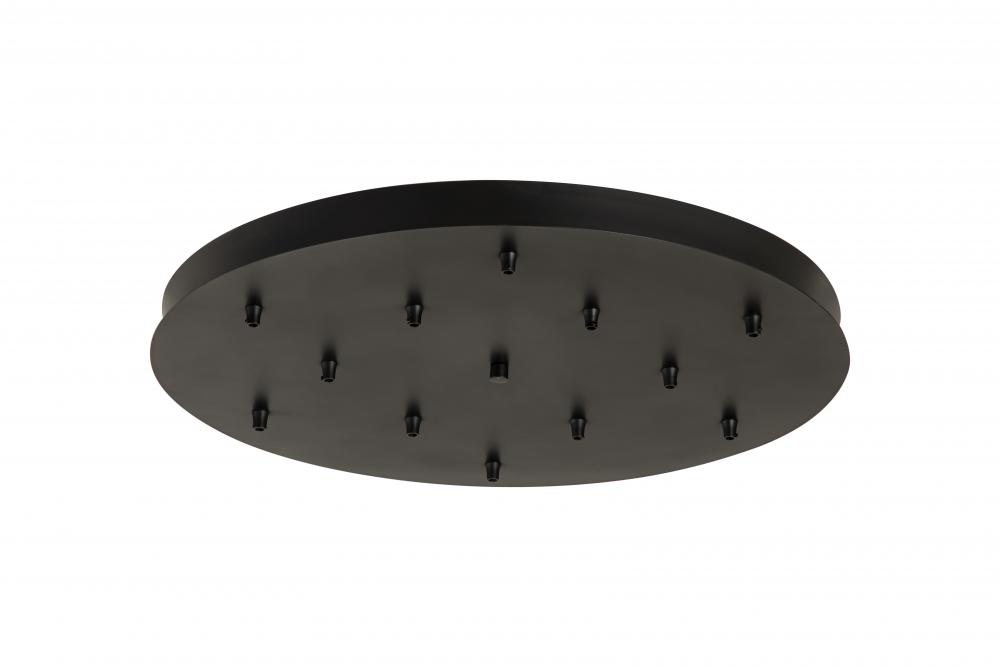 12 Light Round Multi Port Canopy