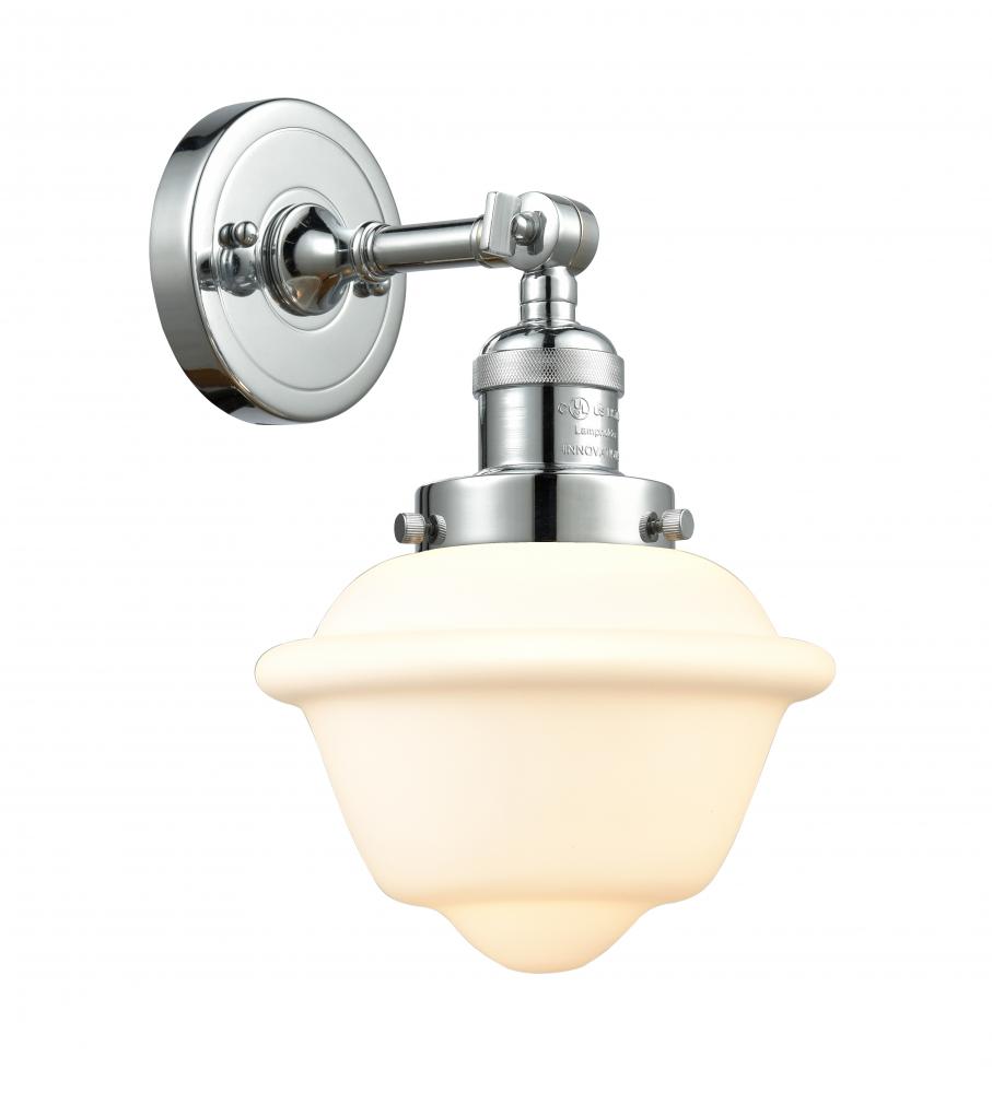 Oxford - 1 Light - 8 inch - Polished Chrome - Sconce