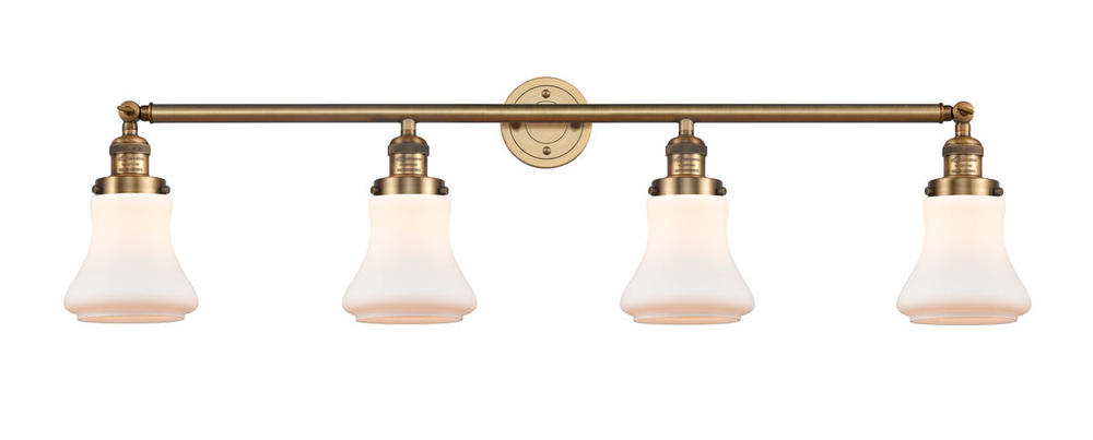 Bellmont - 4 Light - 42 inch - Brushed Brass - Bath Vanity Light