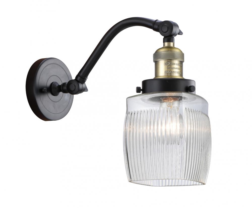 Colton - 1 Light - 6 inch - Black Antique Brass - Sconce