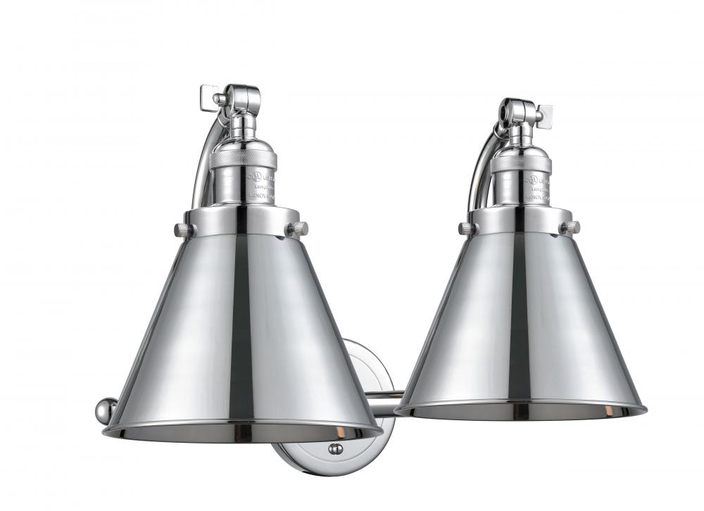 Appalachian - 2 Light - 18 inch - Polished Chrome - Bath Vanity Light