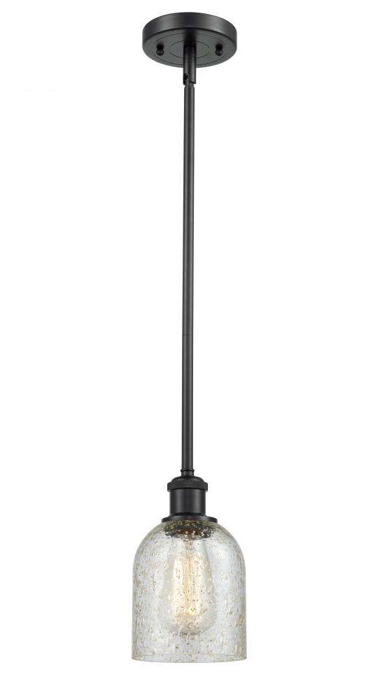 Caledonia - 1 Light - 5 inch - Matte Black - Mini Pendant