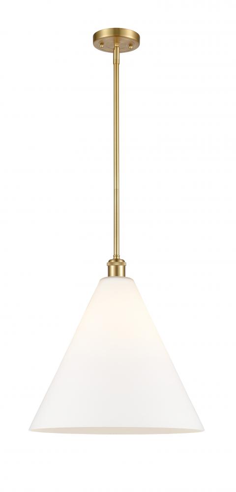 Berkshire - 1 Light - 16 inch - Satin Gold - Pendant