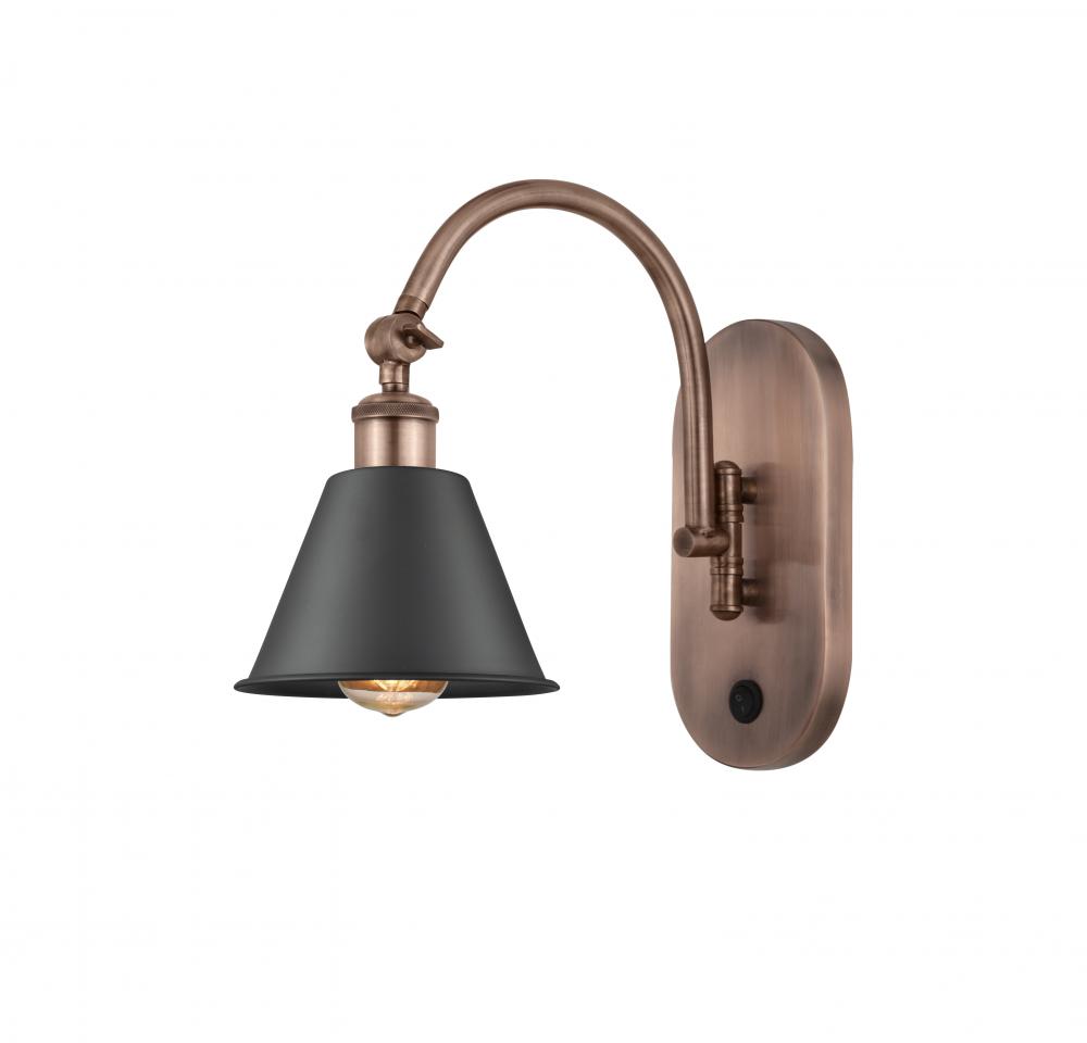 Smithfield - 1 Light - 7 inch - Antique Copper - Sconce