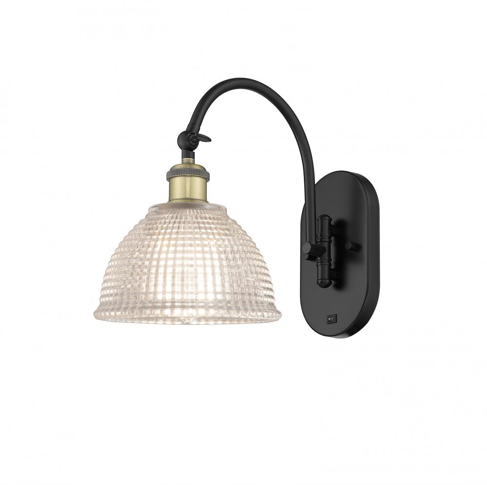 Arietta - 1 Light - 8 inch - Black Antique Brass - Sconce