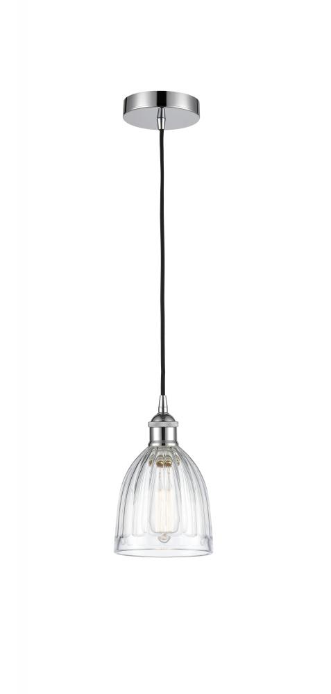 Brookfield - 1 Light - 6 inch - Polished Chrome - Cord hung - Mini Pendant