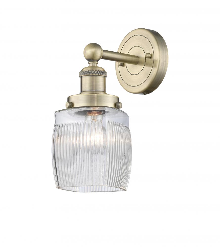 Colton - 1 Light - 6 inch - Antique Brass - Sconce