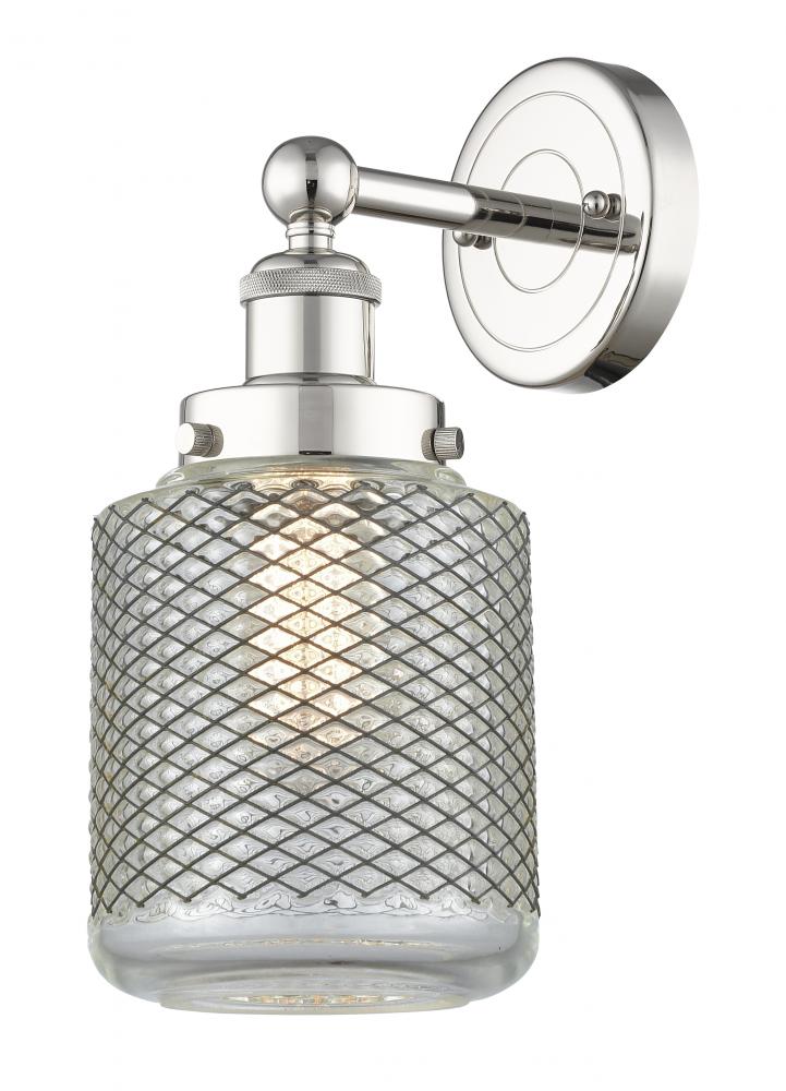 Stanton - 1 Light - 6 inch - Polished Nickel - Sconce